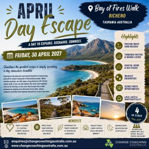 30 APRIL 2027 DAY ESCAPE - BICHENO, TAS