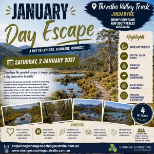 2 JANUARY 2027 DAY ESCAPE - JINDABYNE, NSW