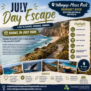 24 JULY 2026 DAY ESCAPE - MARGARET RIVER, WA