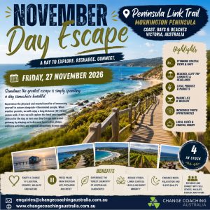 27 NOVEMBER 2026 DAY ESCAPE - MORNINGTON PENINSULA, VIC